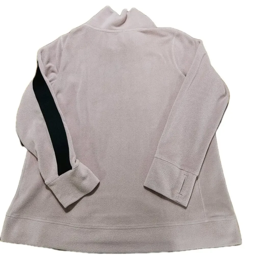 Calvin Klein Performance Fleece Pullover Sweatshirt Funnel Neck Womens Size XL - Picture 2 of 7